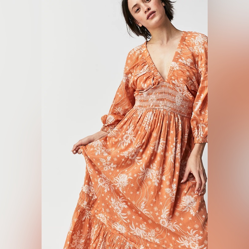 Free People Golden Hour Maxi Dress - Picture 4 of 8